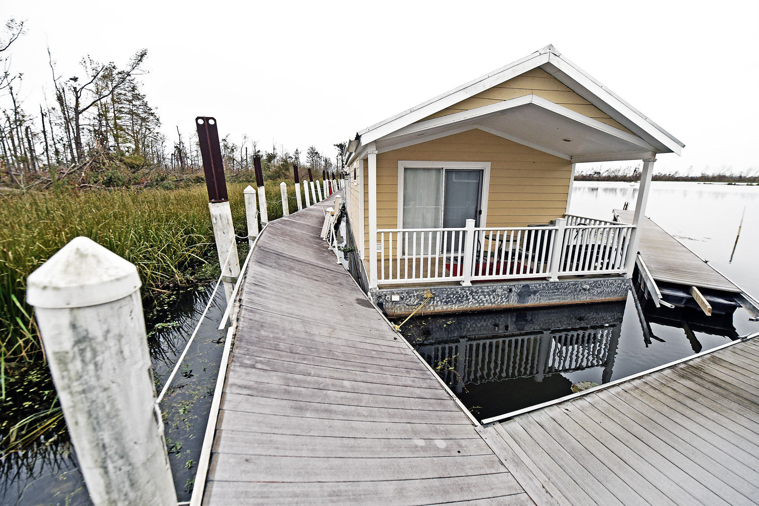 Trails End Resort decimated during hurricane